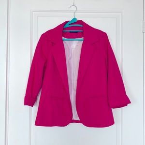 Hot pink blazer
